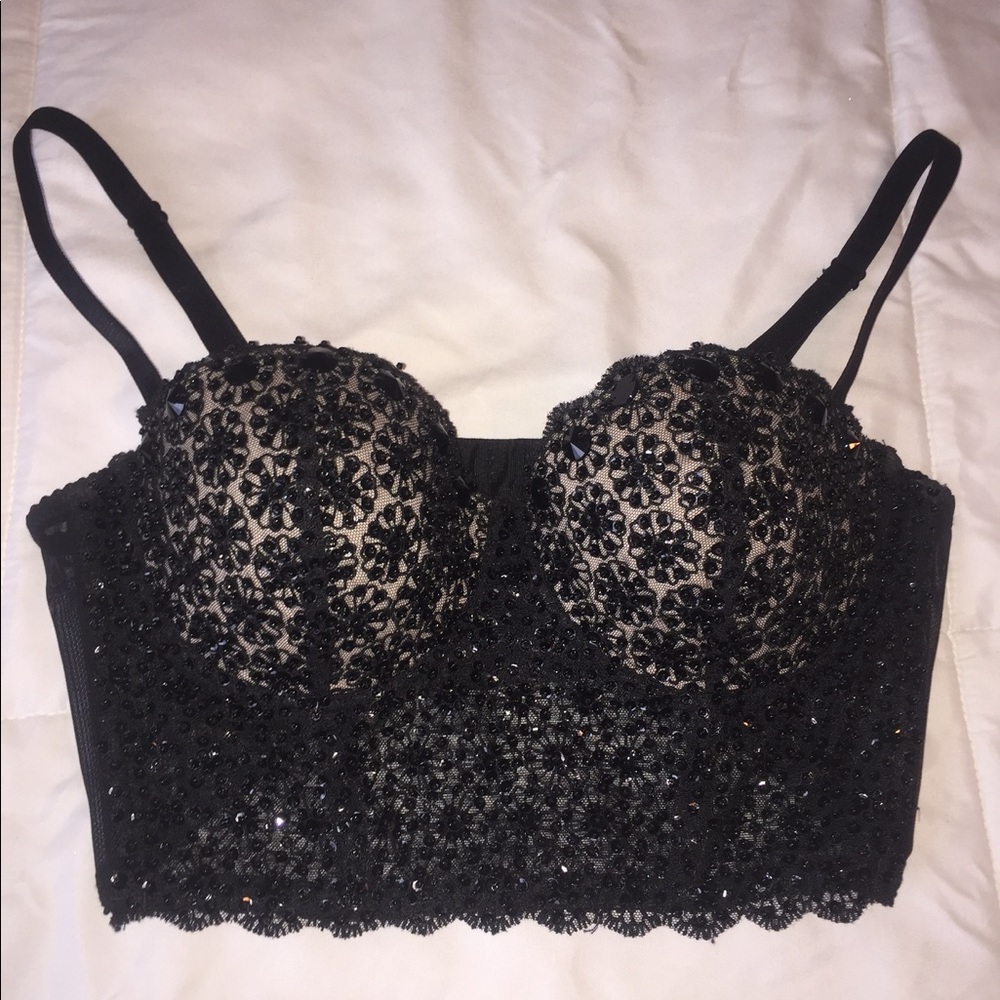 Sexy Sequin Bustier